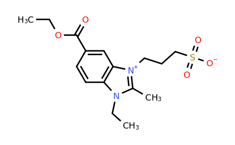 CAS 32634-39-2 | 5-(ethoxycarbonyl)-1-ethyl-2-methyl-3-(3-sulfonatopropyl)-1H-1,3-benzodiazol-3-ium