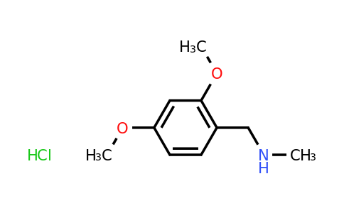 CAS 326473-23-8 | 1-(2,4-dimethoxyphenyl)-N-methylmethanamine hydrochloride