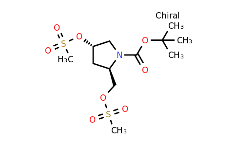 CAS 326596-46-7 | tert-butyl (2R,4S)-4-methylsulfonyloxy-2-(methylsulfonyloxymethyl)pyrrolidine-1-carboxylate