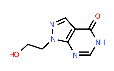 CAS 32672-82-5 | 1-(2-hydroxyethyl)-5H-pyrazolo[3,4-d]pyrimidin-4-one