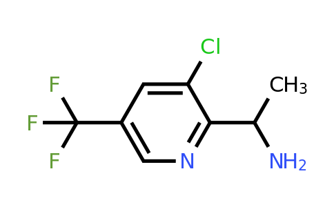 CAS 326809-08-9 | 1-(3-Chloro-5-(trifluoromethyl)pyridin-2-yl)ethanamine