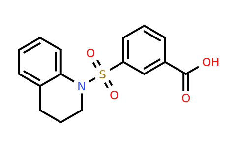 CAS 326866-55-1 | 3-(1,2,3,4-tetrahydroquinoline-1-sulfonyl)benzoic acid