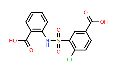 CAS 326878-90-4 | 3-[(2-carboxyphenyl)sulfamoyl]-4-chlorobenzoic acid