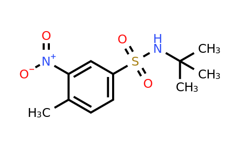 CAS 326898-53-7 | N-tert-Butyl-4-methyl-3-nitrobenzenesulfonamide