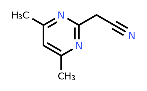 CAS 32691-58-0 | 2-(4,6-Dimethylpyrimidin-2-yl)acetonitrile