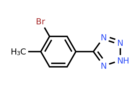 CAS 326912-89-4 | 5-(3-Bromo-4-methyl-phenyl)-2H-tetrazole