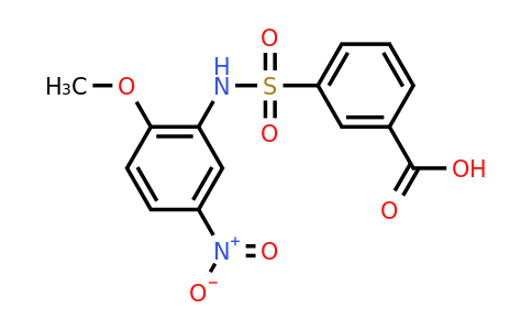 CAS 326916-23-8 | 3-[(2-methoxy-5-nitrophenyl)sulfamoyl]benzoic acid