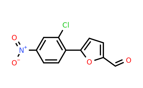 CAS 327049-94-5 | 5-(2-chloro-4-nitrophenyl)furan-2-carbaldehyde