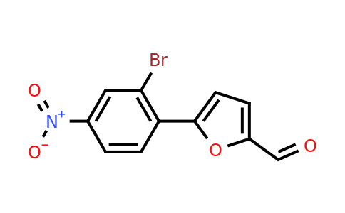 CAS 327049-95-6 | 5-(2-bromo-4-nitrophenyl)furan-2-carbaldehyde