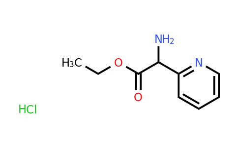 CAS 327051-36-5 | ethyl 2-amino-2-(pyridin-2-yl)acetate hydrochloride