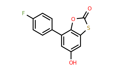 CAS 327078-62-6 | 7-(4-fluorophenyl)-5-hydroxy-2H-1,3-benzoxathiol-2-one