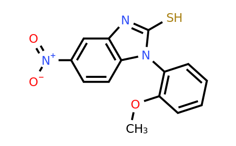 CAS 327081-43-6 | 1-(2-methoxyphenyl)-5-nitro-1H-1,3-benzodiazole-2-thiol
