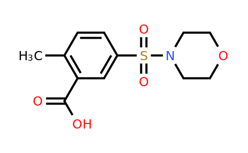 CAS 327084-75-3 | 2-methyl-5-(morpholine-4-sulfonyl)benzoic acid