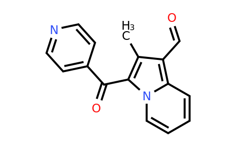 CAS 327085-92-7 | 2-methyl-3-(pyridine-4-carbonyl)indolizine-1-carbaldehyde