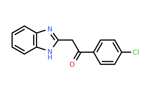 CAS 327091-71-4 | 2-(1H-1,3-benzodiazol-2-yl)-1-(4-chlorophenyl)ethan-1-one
