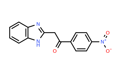 CAS 327091-99-6 | 2-(1H-1,3-benzodiazol-2-yl)-1-(4-nitrophenyl)ethan-1-one