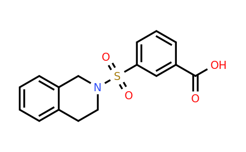 CAS 327092-81-9 | 3-(1,2,3,4-tetrahydroisoquinoline-2-sulfonyl)benzoic acid