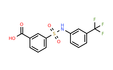 CAS 327092-91-1 | 3-{[3-(trifluoromethyl)phenyl]sulfamoyl}benzoic acid