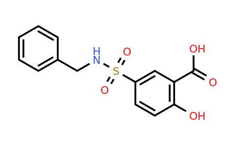CAS 327093-03-8 | 5-(benzylsulfamoyl)-2-hydroxybenzoic acid