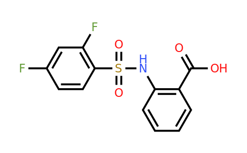 CAS 327103-13-9 | 2-(2,4-difluorobenzenesulfonamido)benzoic acid
