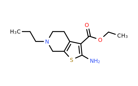 CAS 327170-78-5 | ethyl 2-amino-6-propyl-4H,5H,6H,7H-thieno[2,3-c]pyridine-3-carboxylate