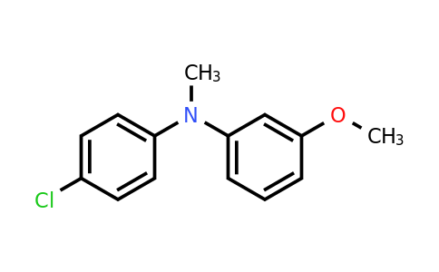 CAS 32749-40-9 | N-(4-Chlorophenyl)-3-methoxy-N-methylaniline