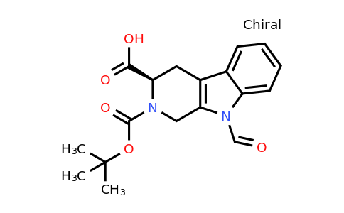 CAS 327603-49-6 | (R)-2-(tert-Butoxycarbonyl)-9-formyl-2,3,4,9-tetrahydro-1H-pyrido[3,4-b]indole-3-carboxylic acid