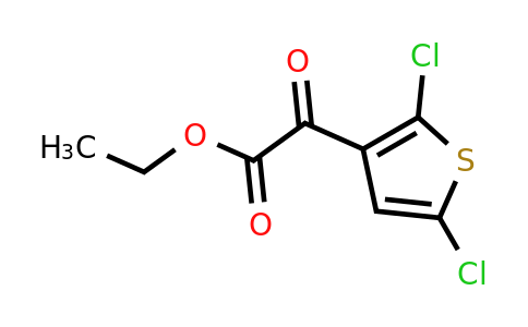 CAS 32766-64-6 | ethyl 2-(2,5-dichlorothiophen-3-yl)-2-oxoacetate