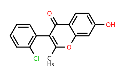 CAS 328019-68-7 | 3-(2-chlorophenyl)-7-hydroxy-2-methyl-4H-chromen-4-one