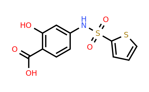 CAS 328028-07-5 | 2-hydroxy-4-(thiophene-2-sulfonamido)benzoic acid