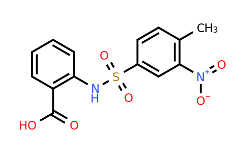 CAS 328028-08-6 | 2-(4-methyl-3-nitrobenzenesulfonamido)benzoic acid
