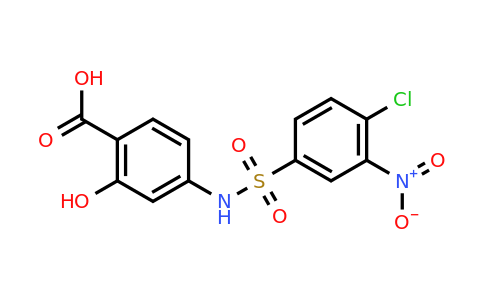 CAS 328028-09-7 | 4-(4-chloro-3-nitrobenzenesulfonamido)-2-hydroxybenzoic acid