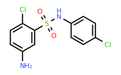 CAS 328028-10-0 | 5-Amino-2-chloro-N-(4-chlorophenyl)benzenesulfonamide