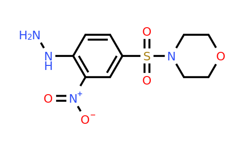 CAS 328028-19-9 | 4-(4-hydrazinyl-3-nitrobenzenesulfonyl)morpholine