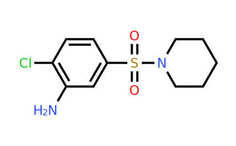 CAS 328028-22-4 | 2-chloro-5-(piperidine-1-sulfonyl)aniline