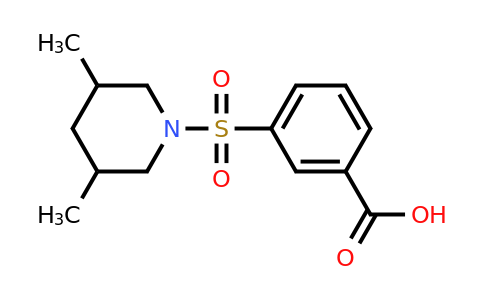 CAS 328028-36-0 | 3-[(3,5-dimethylpiperidin-1-yl)sulfonyl]benzoic acid