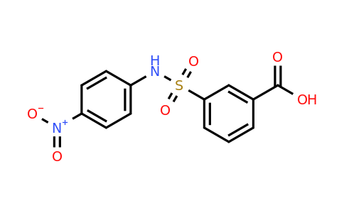 CAS 328028-57-5 | 3-[(4-nitrophenyl)sulfamoyl]benzoic acid