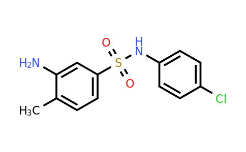 CAS 328028-61-1 | 3-Amino-N-(4-chlorophenyl)-4-methylbenzenesulfonamide