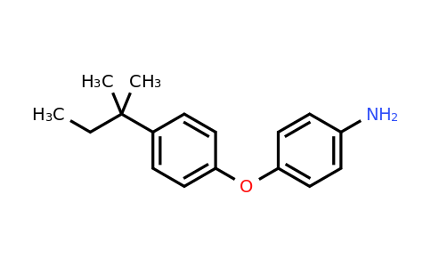 CAS 328032-81-1 | 4-[4-(2-Methylbutan-2-yl)phenoxy]aniline