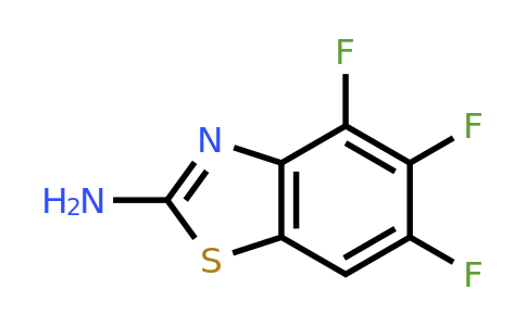 CAS 328037-32-7 | 4,5,6-Trifluorobenzo[d]thiazol-2-amine