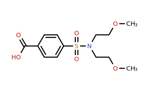 CAS 328038-28-4 | 4-[bis(2-methoxyethyl)sulfamoyl]benzoic acid