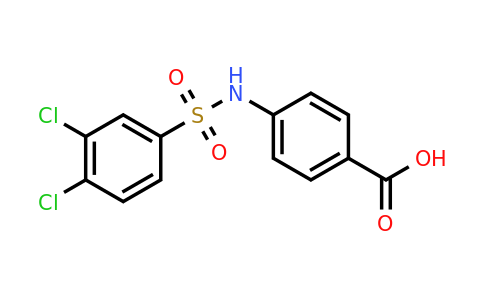 CAS 328106-71-4 | 4-(3,4-dichlorobenzenesulfonamido)benzoic acid