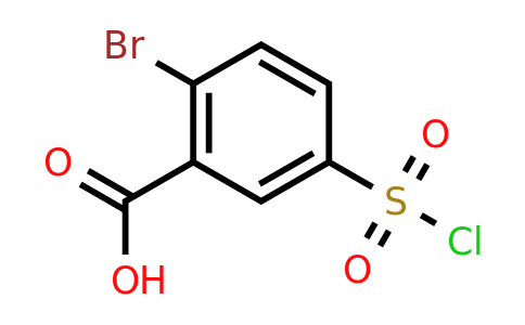 CAS 3285-31-2 | 2-bromo-5-(chlorosulfonyl)benzoic acid