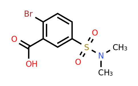 CAS 3285-51-6 | 2-bromo-5-(dimethylsulfamoyl)benzoic acid