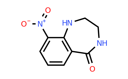 9-Nitro-1,2,3,4-tetrahydro-5H-1,4-benzodiazepin-5-one