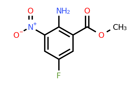CAS 328547-11-1 | Methyl 2-amino-5-fluoro-3-nitrobenzoate