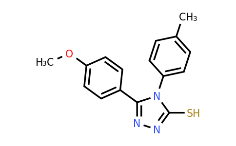 CAS 328556-62-3 | 5-(4-methoxyphenyl)-4-(4-methylphenyl)-4H-1,2,4-triazole-3-thiol