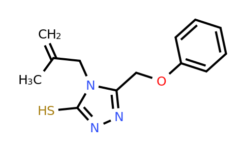 CAS 328556-78-1 | 4-(2-methylprop-2-en-1-yl)-5-(phenoxymethyl)-4H-1,2,4-triazole-3-thiol