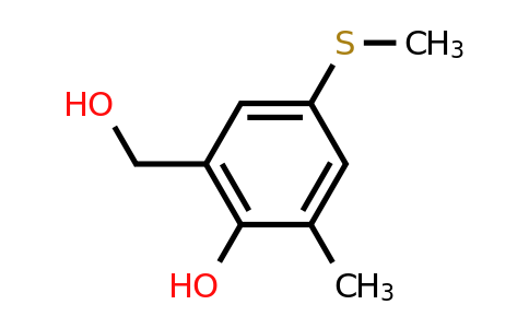 CAS 32867-65-5 | 2-(Hydroxymethyl)-6-methyl-4-(methylthio)phenol