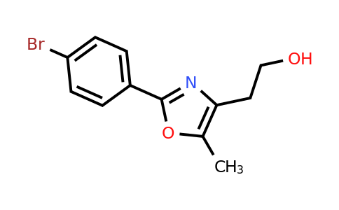 CAS 328918-84-9 | 2-(2-(4-bromophenyl)-5-methyloxazol-4-yl)ethan-1-ol